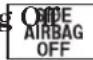 Acura TL (2006) - Supplemental Restraint System Indicator Side Airb - 1