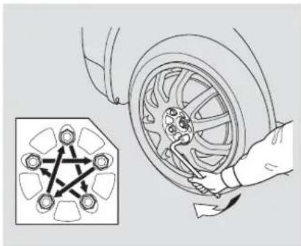 Acura TL (2006) - Changing a Flat Tire - 2