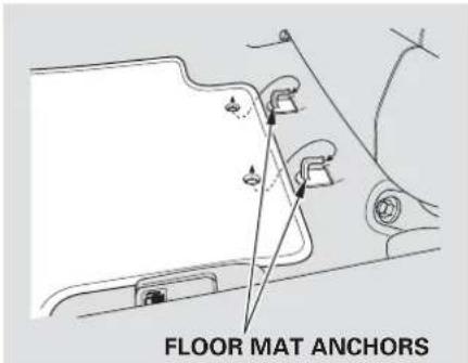 FLOOR MAT ANCHORS