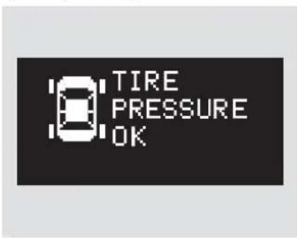 TIRE PRESSURE OK
