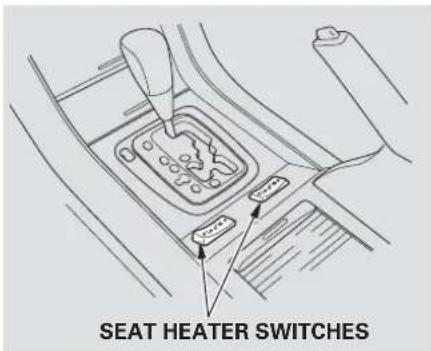 SEAT HEATER SWITCHES