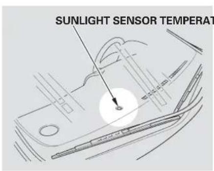 SUNLIGHT SENSOR TEMPERAT