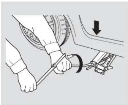 Acura TL (2006) - Changing a Flat Tire - 1