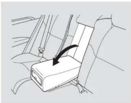 Acura TL (2006) - Seats, Trunk Pass-through Cover - 1