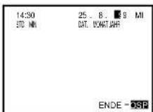 TOSHIBA V-740EG - Einstellung der Uhr - 3