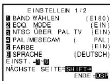 TOSHIBA V-730EG - Einstellung zur NTSC-Wiedergabe - 1