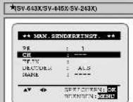 SAMSUNG Sv 6430 x - Sender manuell einstellen und speichern - 4