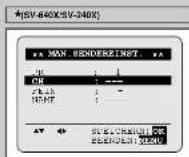 SAMSUNG Sv 640 x - Sender manuell einstellen und speichern - 5