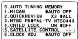SANYO VHR-797EV - Satellite receiver maker code setup - 3