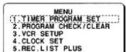 SANYO VHR-797EV - SATELLITE BROADCASTS TIMER RECORRDING PROGRAMMING - 1