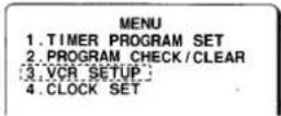 SANYO VHR-797EV - Satellite receiver maker code setup - 2