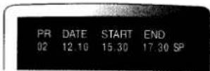 SANYO VHR-899 - SETTING TIP: - 1