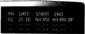 SANYO VHR-899 - PDC FUNCTION: - 3
