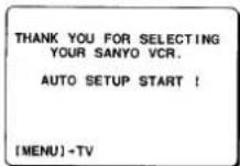 SANYO VHR-768 - (TV screen) - 1