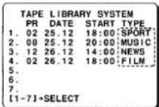 SANYO VHR-768 - Setting the recording type - 3