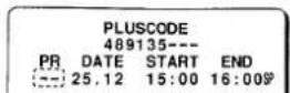 SANYO VHR-768 - If the programme position number (PR) displays “--” - 1
