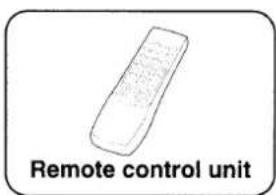 Remote control unit