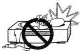 SANYO VHR-768 - WARNING: - 1