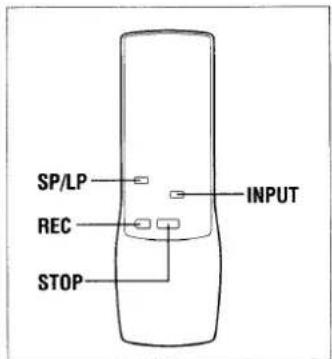 SP/LP REC INPUT STOP