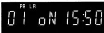 SANYO VHR-774 - Programming on the VCR display - 3
