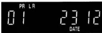 SANYO VHR-774 - Programming on the VCR display - 2