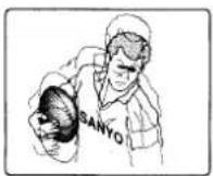 SANYO VHR-277 - If the still picture moves up and down - 1