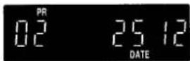 SANYO VHR-277 - MANUAL TIMER RECORDING PROGRAMMING - 2
