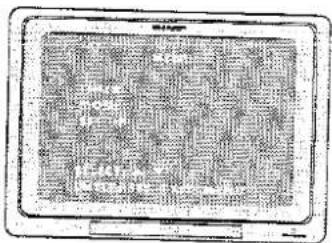 Scanned document with dense text, likely a printed or stamped form, showing fragmented characters and symbols.