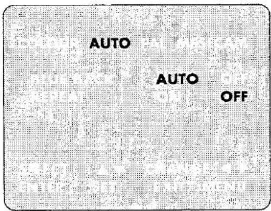 AUTO AUTO OFF