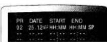 SANYO VHR-289E - PROGRAMMING THE TIMER - 2