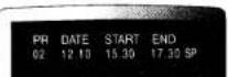 SANYO VHR-289E - SETTING TIP: - 1