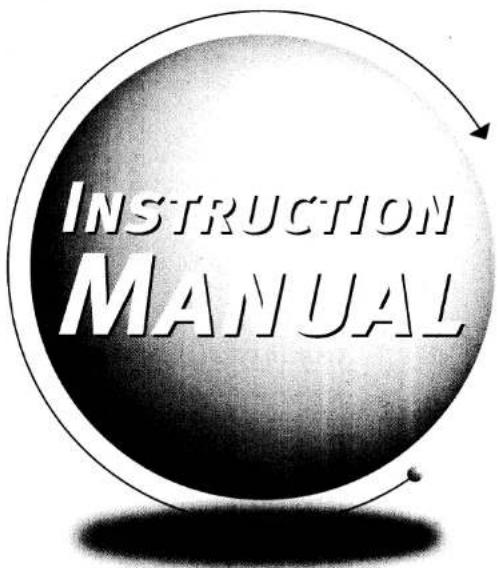 INSTRUCTION MANUAL
