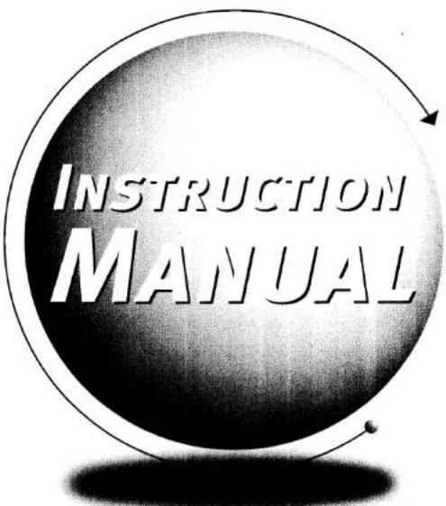 INSTRUCTION MANUAL
