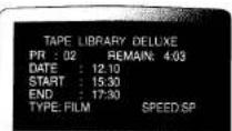 SANYO VHR-289E - TIMER STANDBY PERIOD: - 4
