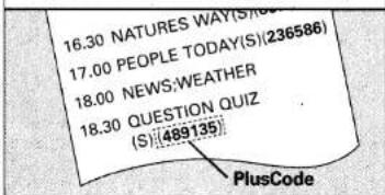 16.30 NATURES WAY(S)(8) 17.00 PEOPLE TODAY(S)(236586) 18.00 NEWS:WEATHER 18.30 QUESTION QUIZ (S)(489135) PlusCode