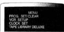 SANYO VHR-289E - CONFIRMATION/CANCELLING A PROGRAMMED TIMER RECORDING - 1