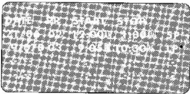 Scanned text of contract clauses with dense, pixelated and distorted characters