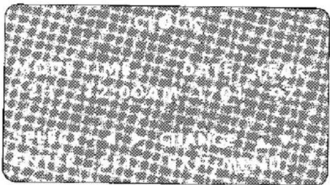 Scanned text of contract clauses with dense, pixelated and distorted characters