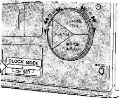FATELE STICK PLAVER STOP CH SET CLOCK MODE CH SET