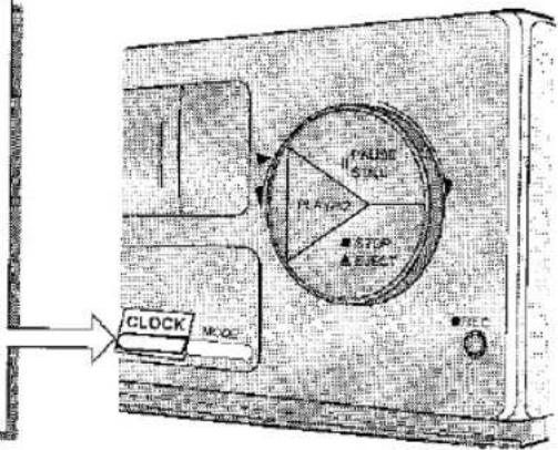 CLOCK MODE PULSE STAIN PLAYS STOP ELECT REC