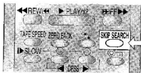 REW PLAYN2 OFF TAPE SPEED ZERO BACK SKIP SEARCH SLOW DRESS