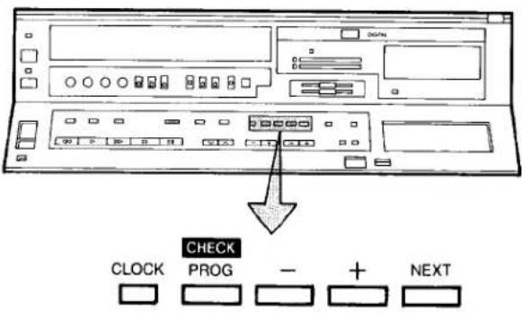 CHECK CLOCK PROG - + NEXT