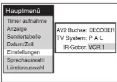 PANASONIC NV-SJ260 - Zum Einstellen der Fernsteuerungs-Betriebsart - 1