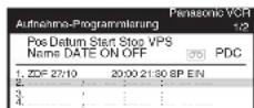 PANASONIC NV-HS870 - Beispiel: - 9