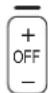 PANASONIC NV-HS870 - Tasten für die Kindersicherungs-Funktion (Tasten [OK] und [OFF (+)]) - 1