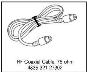 RF Coaxial Cable, 75 ohm 4835 321 27302