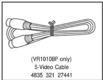 (VR1010BP only) S-Video Cable 4835 321 27441