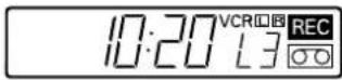 HITACHI VT-FX960E - Bedienungselemente Videorecorder-Display - 4