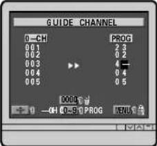 HITACHI VT-FX960E - GUIDE CHANNEL-EINSTELLUNG - 6