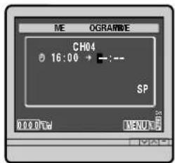 ME OGRANBE CH04 0 16:00 → :-- SP 0.00 OFF MENU